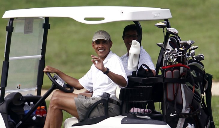 Obama WordPress- Golf- Reuters